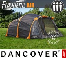 Campingtält FlashTents® Air, 3 personer, Orange/Mörkgrå